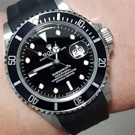 rolex submariner strap replacement|More.